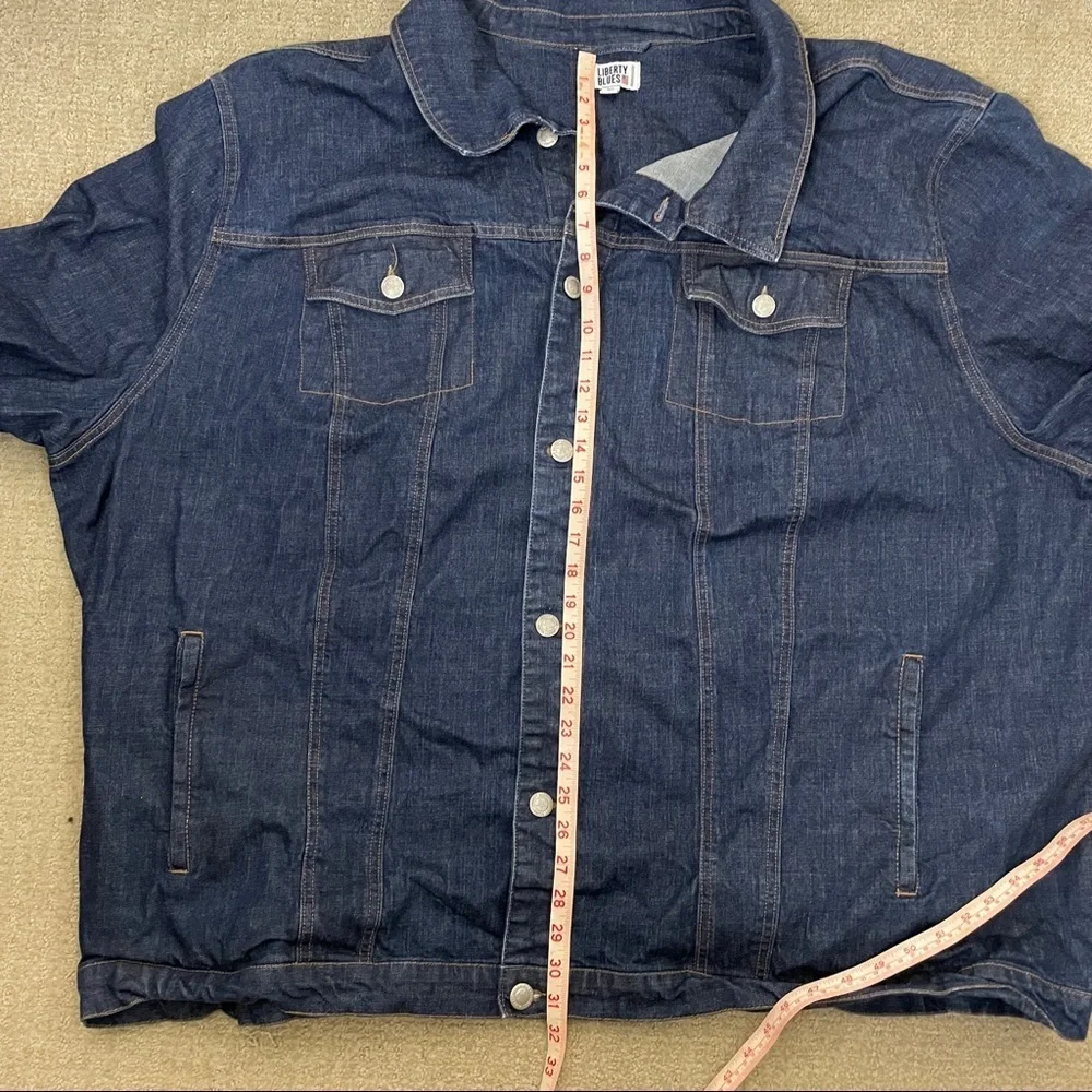 Liberty Blues Denim Jacket Mens Size 5XL - Picture 8 of 9